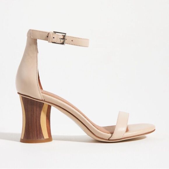 Anthropologie Jeffery Campbell Striped Heels 8 - Picture 2 of 5